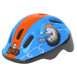 casco de bicicleta para niño Polisport Spike azul naranja