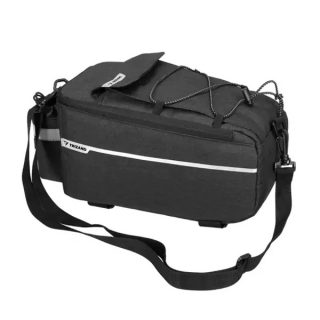 Bolsa térmica al portaequipajes de la bicicleta